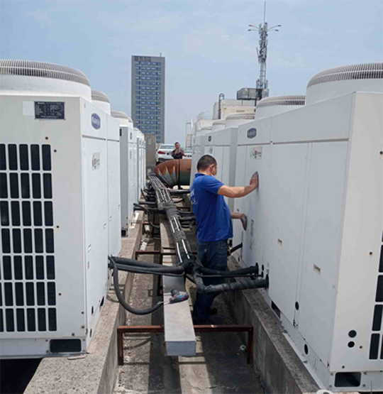 垣曲中央空调制热和不制冷系统维修方法